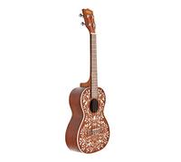 Kala KALA-LTP-MH- Ukulele Soprano Adulti Studenti e Principianti, Ukulele Scuola Media in Mogano e Palissandro con Custodia Morbida e Guida Introduttiva Incluse - Strumenti Musicali a Corda, Satinato