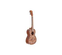Kala Kit básico oficial para aprender a tocar el ukelele tenor de la serie signature Mandy Harvey de kala de caoba satinada (KALA-LTP-MH)