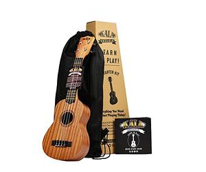 Kala LTP-S Kit Ukulele Soprano Learn to Play Starter Custodia/App Gratuita