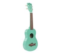 Kala Makala Shark Green Ukulele soprano