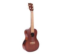 Kala MK-CE - Ukulele Concerto Elettrificato Adulti e Principianti, Ukulele in Mogano e Palissandro a 4 Corde per Musicisti Esperti e Nuovi con Custodia Inclusa, Strumenti Musicali a Corda, Satinato