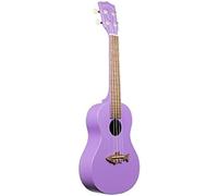 Kala MK-CS/PUR - Ukulele Concerto Bambini Adulti e Principianti, Ukulele Scuola Media in Mogano e Noce per Musicisti Esperti e Nuovi con Custodia Inclusa, Strumenti Musicali Bambini a Corda, Satinato