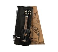 Kala - MK-SS/BLK -Ukulele Soprano Bambini Adulti e Principianti, Ukulele Scuola Media in ABS per Musicisti Esperti/Nuovi, Custodia Inclusa, Strumenti Musicali Bambini a Corda, Satinato colorato