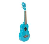 Kala - MK-SS/BLU -Ukulele Soprano Bambini Adulti e Principianti, Ukulele Scuola Media in ABS per Musicisti Esperti/Nuovi, Custodia Inclusa, Strumenti Musicali Bambini a Corda, Satinato colorato