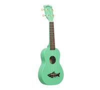 Kala - MK-SS/GRN -Ukulele Soprano Bambini Adulti e Principianti, Ukulele Scuola Media in ABS per Musicisti Esperti/Nuovi, Custodia Inclusa, Strumenti Musicali Bambini a Corda, Satinato colorato