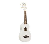Kala - MK-SS/WHT -Ukulele Soprano Bambini Adulti e Principianti, Ukulele Scuola Media in ABS per Musicisti Esperti/Nuovi, Custodia Inclusa, Strumenti Musicali Bambini a Corda, Satinato colorato