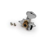 Kala Spare Parts - Grover Machine Head, Open Gear, Metal Knob, Right - Chrome