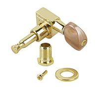 Kala Spare Parts - Machine Head, Gear, Pink Knob, Right - Gold