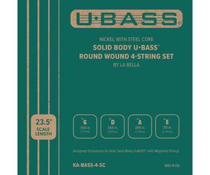 Kala U-Bass 4-string Set Roundwound