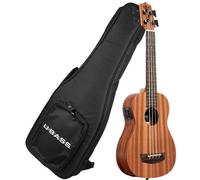 KALA UBASS-WNDR-FS Wanderer Ukulele Basso Acustico Elettrificato con Custodia...