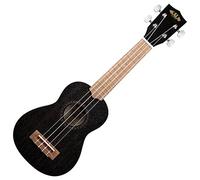 Kala Ukelele soprano de caoba satinada (KA-15S-BLK)