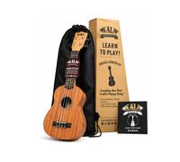 Kala Ukulele Soprano Mogano Learn to Play Starter Kit con Borsa Guida KALA-LTP-S