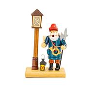 Kaladia - Fumo/affumicatore in legno - motivo: guardia notturna - per coni di incenso taglia M - Dimensioni: circa 11 x 7 x 19 cm