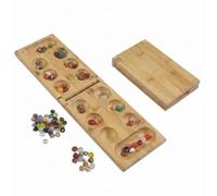 Kalaha Pietre in Legno con Pietre, Mancala e Gioco di Strategia (Grande)