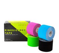 KALAHARI 4 Nastri Kinesiologico Professionale + eBook Applicazioni, Ki