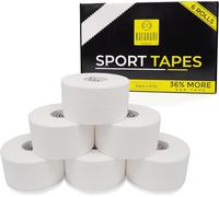 KALAHARI 6 Rotoli Tape Sportivo Extra Lungo - 3.8Cm X 13.7M - Nastro Fasciature,