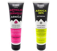 KALAHARI Kit Caldo + Freddo, Arnica Gel 98% + Artiglio del Diavolo, Pre e Post a