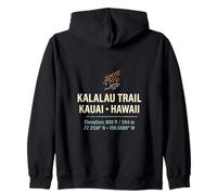 Kalalau-Trail Challenging Pista escursionistica Felpa con Cappuccio