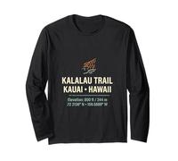 Kalalau-Trail Challenging Pista escursionistica Maglia a Manica