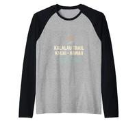 Kalalau-Trail Challenging Pista escursionistica Maglia con Maniche Raglan
