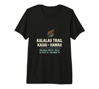 Kalalau-Trail Challenging Pista escursionistica Maglietta Premium