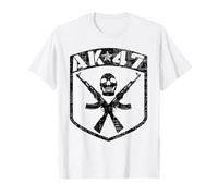 Kalashnikov AK-47 teschio Maglietta