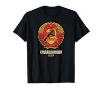 Kalashnikov AK-47 URSS CCCP Amante delle Armi da Guerra Fredda Vintage Maglietta