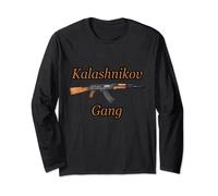 Kalashnikov Gang Tee Uomo Donna AK-47 Maglia a Manica