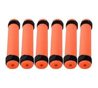 Kalastussaari Asta di Pesca galleggianti, Cuscino a Sedere Mobile a Canna Mobile, Tubo Galleggiante da Pesca EPE Resistente agli Urti per Barche e Kayak (Arancione)