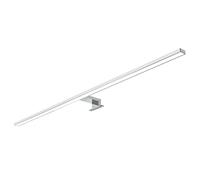 kalb | 80cm LED lampada da bagno lampada a specchio lampada a specchio 230V, grigio argento (bianco neutro)
