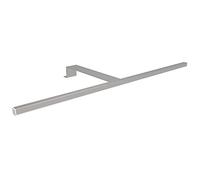 Kalb | Illuminazione a LED per porte sospese per armadio, per armadio, set da 1 - 4 pezzi, grigio argento, 600 mm, set da 3 pezzi, bianco neutro