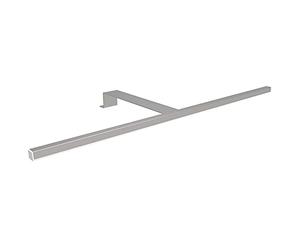 Kalb | Illuminazione a LED per porte sospese per armadio, per armadio, set da 1 - 4 pezzi, grigio argento, 600 mm, set da 3 pezzi, bianco neutro