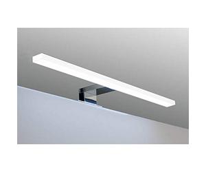 kalb Material für Möbel Lampada a LED da bagno Luce da bagno Lampada per specchio Lampada per armadi Lampada a sospensione, colore della luce: bianco luce del giorno, lunghezza: 450 mm