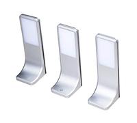 kalb Material für Möbel Lampade sottopensili a LED Lampade da cucina Pannello Lampada sottopensile Cucina, selezione: SET da 3 pezzi, colore della luce: bianco caldo