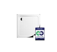 KALDEWEI ARRONDO Receveurs de douche quart de cercle 871-1, 90x90x6,5cm, 460100010001, 460100010001, Colorazione: Bianco