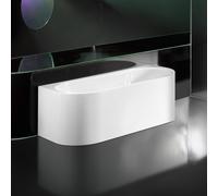 KALDEWEI CENTRO DUO 2 vasca da bagno a parete, con pannello laterale, 202340413001, 1135-4041 CENTRO DUO 2 bianco [Vasche da Bagno > Vasche da Bagno a Parete]