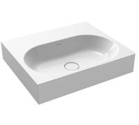 KALDEWEI CENTRO lavabo mural 3061 600x500x120 mm, 903406003001, 903406003001, Versione: Senza foro per rubinetto