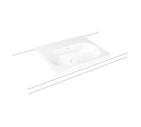 KALDEWEI CENTRO Lavabo à poser 3055 600x500x40 mm, 902806013001, 902806013001, Versione: con 1 foro per rubinetto