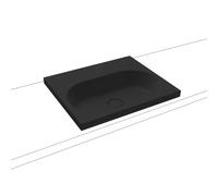 KALDEWEI CENTRO lavabo da incasso, 902806003676, 3055 CENTRO nero opaco [Lavabi > Lavabi da Incasso]