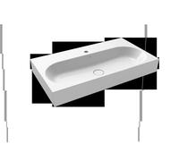 Kaldewei Centro lavabo a parete 3062 900x500x120 mm, Versione: con 1 foro per rubinetto
