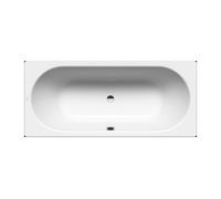 Kaldewei CLASSIC DUO Mod. 109, Baignoires rectangulaires, 180x75cm, 290900011001, 290900011001, Colorazione: Bianco alpino con Invisible Grip