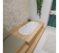 KALDEWEI CLASSIC DUO OVAL vasca da bagno ovale, 292634013001, 116 CLASSIC DUO OVAL bianco [Vasche da Bagno > Vasche da Bagno Ovali]