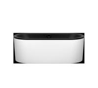 Kaldewei Classic Duo Ovale, vasca da bagno indipendente 113-7, 170x75x42 cm, con grembiule Colore esterno bianco alpino, Colorazione: bianco opaco