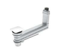 KALDEWEI Clou set scarico con funzione di troppopieno, 905400000711, 3901 Clou bianco opaco [Rubinetteria Bagno > Sistemi di Scarico]