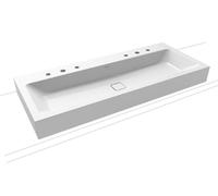 Kaldewei CONO lavabo mural 3091 1200x500x120 mm, 902706053001, 902706053001, Versione: con 2x 3 fori per rubinetto