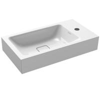 Kaldewei Cono lavabo 55x30 cm rettangolare a parete bianco lucida 908006013001