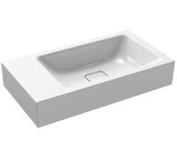 Kaldewei Cono lavabo 55x30 cm rettangolare a parete bianco lucida 908006433001