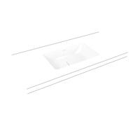 Kaldewei Cono Lavabo da appoggio sottopiano 3087 569x382 mm