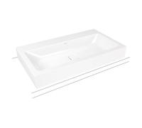 Kaldewei Cono lavabo 90x50 cm rettangolare da appoggio bianco 902206013001
