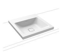KALDEWEI CONO lavabo da incasso, 908306003711, 3076 CONO bianco opaco [Lavabi > Lavabi da Incasso]